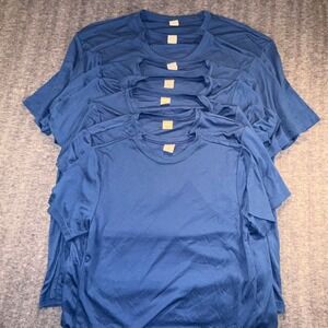 Sport-Tek T-Shirt Jersey Blue Short Sleeve Athletic Performance Lot of 7 Mix